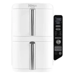 Фритюрница Ninja XL с двойной пачкой SL400EUWH, белая flexmag.md