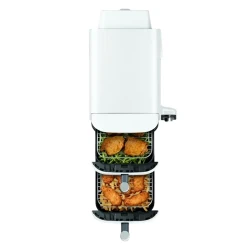 Friteuza cu aer cald Ninja Double Stack XL SL400EUWH, Alb flexmag.md
