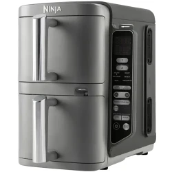 Friteuza cu aer cald Ninja Double Stack XL Smart SL451EU, Gri flexmag.md