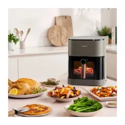 Friteuza cu aer cald Panasonic NF-CC500NXE Gri flexmag.md