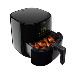 Friteuza cu aer cald Philips HD9280-90, Negru flexmag.md