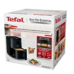 Фритюрница с горячим воздухом Tefal EY130815, черная flexmag.md