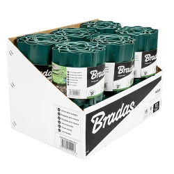 Gard despartitor palisada Bradas GREEN OBFG 0910 9 m x 10 cm flexmag.md