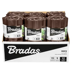 Gard despartitor palisada Bradas GREEN OBFG 0910 9 m x 10 cm flexmag.md