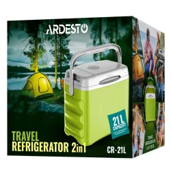 Geanta frigorifica Ardesto CR-21L Verde flexmag.md