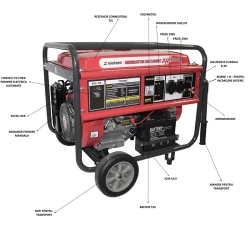 Generator electric pe benzina Elefant ZH 6500 E flexmag.md