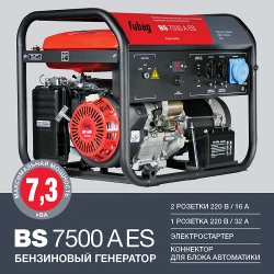 Generator electric pe benzina Fubag BS 7500 A ES flexmag.md