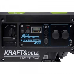 Generator electric pe benzina invertor Kraft&Dele KD688 flexmag.md
