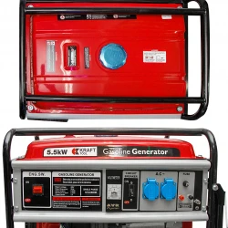 Generator electric  pe benzina  KraftTool KTG5500M flexmag.md