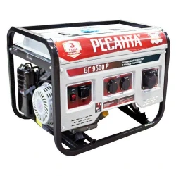 Generator electric pe benzina Resanta БГ9500P flexmag.md