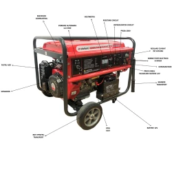 Generator electric pe benzina si aparat de sudura Elefant ZH 6500 E-W flexmag.md