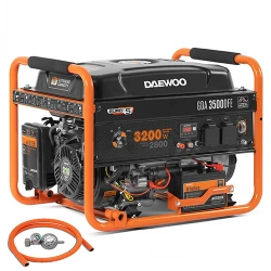Генератор на бензине и газе Daewoo GDA 3500DFE flexmag.md