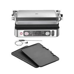 Gratar electric Braun CG 9160, 2200W, Otel inoxidabil flexmag.md