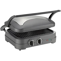 Gratar electric Cuisinart GR47BE, 1600W, Negru flexmag.md