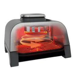 Gratar electric Ninja DG551EU Negru - Argintiu flexmag.md