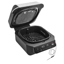 Gratar electric Ninja EG351EU Negru - Argintiu flexmag.md