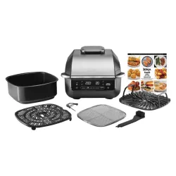 Gratar electric Ninja EG351EU Negru - Argintiu flexmag.md