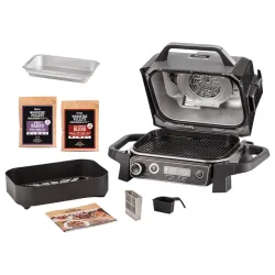 Электрический гриль Ninja Woodfire OG701EU серый flexmag.md