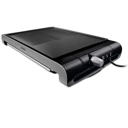 Gratar electric Philips HD4419-20, 2300W, Otel Inoxidabil | Negru flexmag.md