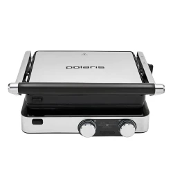 Gratar electric Polaris PGP2302D, 2000W, Argintiu flexmag.md