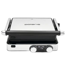 Электрический гриль Polaris PGP2302D, 2000 Вт, серебристый flexmag.md