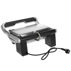 Электрический гриль Tefal GC706D34, 2000 Вт, черный - серебристый flexmag.md