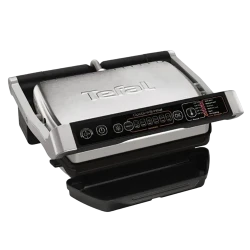 Электрический гриль Tefal GC706D34, 2000 Вт, черный - серебристый flexmag.md