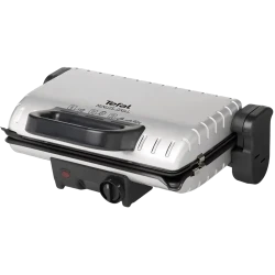 Электрический гриль Tefal Minute, 1600 Вт, Серебристый flexmag.md