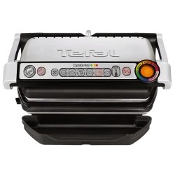 Gratar electric Tefal OptiGrill, 2000W, Otel inoxidabil flexmag.md