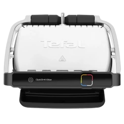 Gratar electric Tefal OptiGrill Elite, 2000W, Argintiu flexmag.md