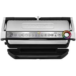 Электрический гриль Tefal OptiGrill+ XL, 2000 Вт, Серебристый flexmag.md