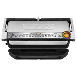 Gratar electric Tefal OptiGrill+ XL Snacking & Baking, 2000W, Argintiu flexmag.md