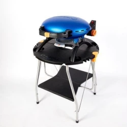Gratar pe gaz O-GRILL 500T, Albastru flexmag.md
