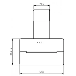 Hota Elica LIXA BL-A-60 PRF0151308A flexmag.md
