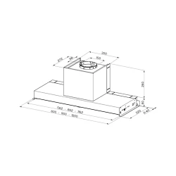 Вытяжка Faber IN-Nova Comfort X A60 (110.0439.937) flexmag.md