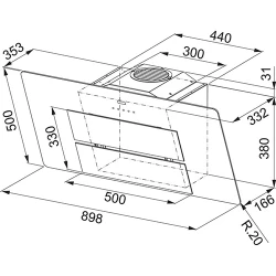 Вытяжка Franke Maris FMA 907 BK-XS (330.0507.737) flexmag.md