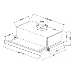 Hota Tornado STORM 700 (50) BL LED flexmag.md