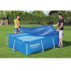 Чехол для бассейна с каркасом Bestway 58105BW flexmag.md