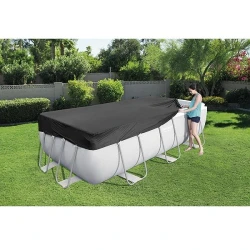 Чехол для бассейна с каркасом Bestway 58232BW flexmag.md