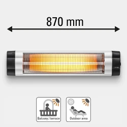 Incalzitor electric infrarosu Trotec IR 2500 S flexmag.md