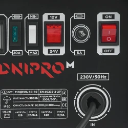 Зарядное устройство аккумулятора для автомобиля Dnipro-M BC-30 flexmag.md