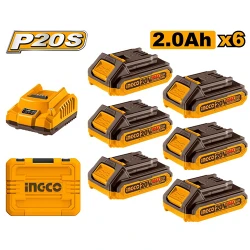 Incarcator + acumulator Ingco FBCLI20611 flexmag.md