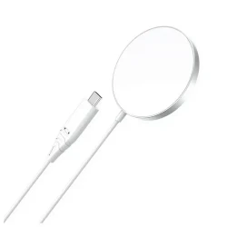 Încarcator wireless Choetech T518-F, 15W, Alb flexmag.md