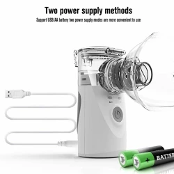 Inhalator nebulizator portabil Bebumi JZ-491S (Gray) flexmag.md