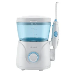 Irigator oral Nicefeel FC166, Alb - Albastru flexmag.md