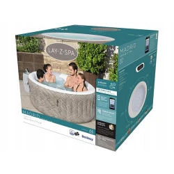 Jacuzzi SPA gonflabil Bestway Madrid AirJet flexmag.md