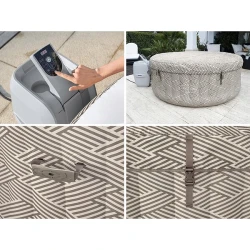 Jacuzzi SPA gonflabil Bestway Madrid AirJet flexmag.md