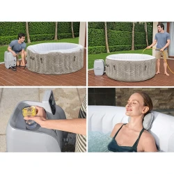 Jacuzzi SPA gonflabil Bestway Madrid AirJet flexmag.md