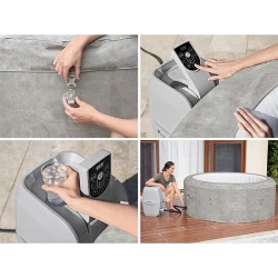 Jacuzzi SPA gonflabil Bestway Zurich AirJet flexmag.md