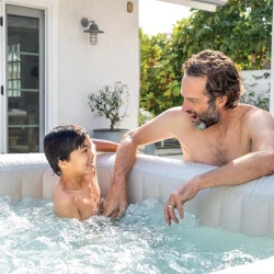 Jacuzzi SPA Intex Chevron Deluxe Square Bubble 28446 flexmag.md